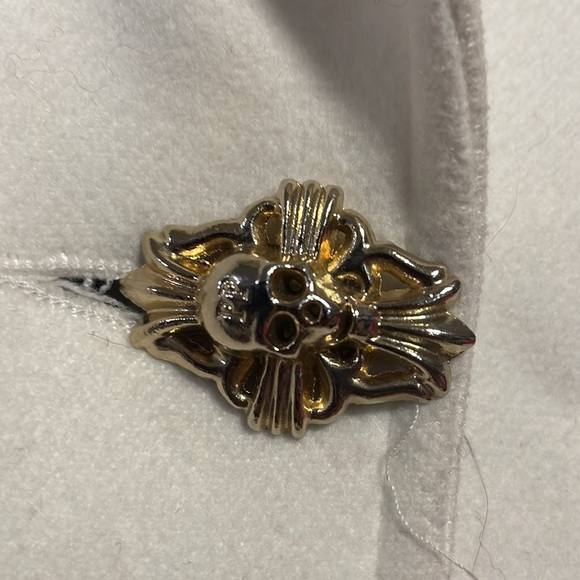 $3900 Philipp Plein Black Skull lining Fitted Single Button tail Coat size Small - Picture 3 of 8